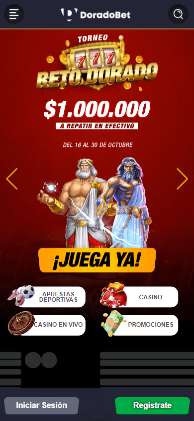 DoradoBet Casino Mobile screenshot